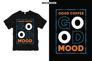 minimalistisk typografi t-shirt design och inspirera citat text stil trendig modern typografi design vektor