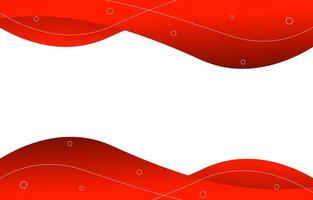 röd kurva gräns abstrakt bakgrund på vit mall bakgrund. anpassbar för baner, omslag, certifikat vektor