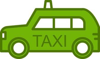 Taxi-Vektor-Symbol vektor