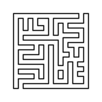 Labyrinth Labyrinth antikes Griechenland Symbol Leitung Vektor Illustration