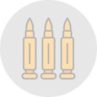 ammunition vektor ikon