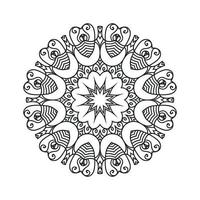 mandala vektor mönster design bakgrund