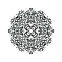 islamic mandala bakgrund vektor illustration