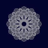 ny mandala mönster vektor illustration