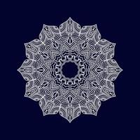 Mandala entwirft Hintergrundvektorillustration vektor