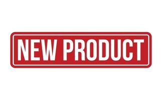 neuer Produktstempel. rot neues Produkt Gummi Grunge Stempel Siegel Vektor-Illustration - Vektor