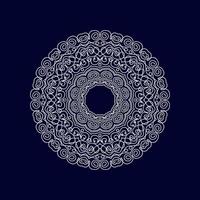 Mandala-Hintergrund-Design-Vektor-Illustration vektor