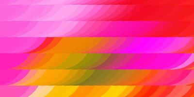 ljus flerfärgad vektorbakgrund med trianglar. vektor
