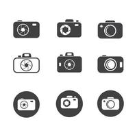 kamera ikon vektor illustration design