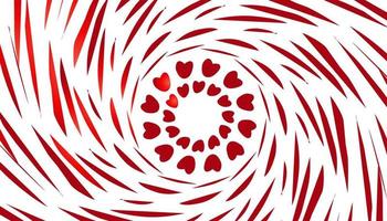 abstrakter Hintergrund mit roten Spiralen vektor