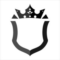 krona för logotyp bakgrund vektor