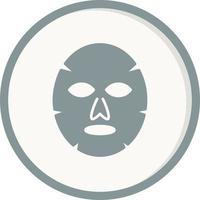 ansiktsbehandling mask vektor ikon