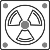 Fan-Vektor-Symbol vektor