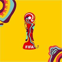 Trophäe der FIFA U20-Weltmeisterschaft Indonesien 2023 vektor