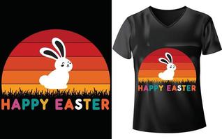 Ostern-T-Shirt-Design vektor