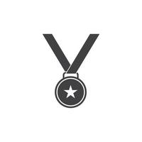 Medaille Symbol Vektor Illustration Design
