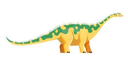 Karikatur opisthocoelicaudia Dinosaurier Charakter vektor