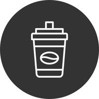 Einweg Kaffee Tasse Vektor Symbol