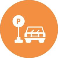 Parkplatz-Vektor-Symbol vektor