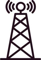 Kommunikation Turm Vektor Symbol