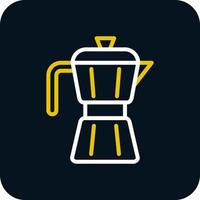 kaffe pott vektor ikon