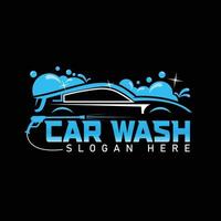 Auto waschen Logo kostenlos vektor
