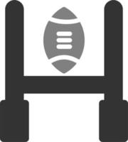 Rugby Tor Vektor Symbol