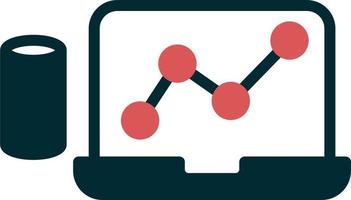 stor data vektor ikon