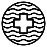 Hydrotherapie-Clip-Art-Symbol vektor