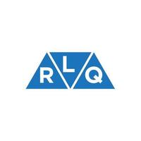 lrq abstrakt Initiale Logo Design auf Weiß Hintergrund. lrq kreativ Initialen Brief Logo Konzept. vektor
