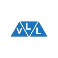 lvl abstrakt Initiale Logo Design auf Weiß Hintergrund. lvl kreativ Initialen Brief Logo Konzept. vektor