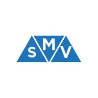 msv abstrakt första logotyp design på vit bakgrund. msv kreativ initialer brev logotyp begrepp. vektor