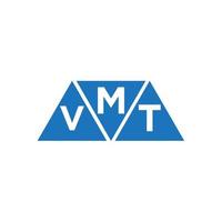 mvt abstrakt Initiale Logo Design auf Weiß Hintergrund. mvt kreativ Initialen Brief Logo Konzept. vektor