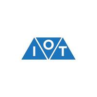 oit abstrakt första logotyp design på vit bakgrund. oit kreativ initialer brev logotyp begrepp. vektor