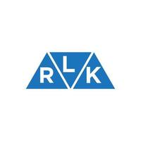 lrk abstrakt Initiale Logo Design auf Weiß Hintergrund. lrk kreativ Initialen Brief Logo Konzept. vektor