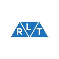 lrt abstrakt Initiale Logo Design auf Weiß Hintergrund. lrt kreativ Initialen Brief Logo Konzept. vektor