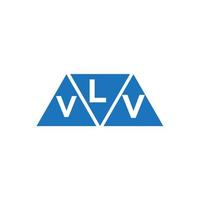 Lvv abstrakt Initiale Logo Design auf Weiß Hintergrund. Lvv kreativ Initialen Brief Logo Konzept. vektor