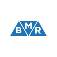 mbr abstrakt Initiale Logo Design auf Weiß Hintergrund. mbr kreativ Initialen Brief Logo Konzept. vektor