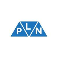 lpn abstrakt första logotyp design på vit bakgrund. lpn kreativ initialer brev logotyp begrepp. vektor