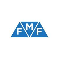 mff abstrakt första logotyp design på vit bakgrund. mff kreativ initialer brev logotyp begrepp. vektor
