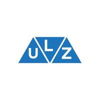 luz abstrakt första logotyp design på vit bakgrund. luz kreativ initialer brev logotyp begrepp. vektor