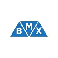 mbx abstrakt Initiale Logo Design auf Weiß Hintergrund. mbx kreativ Initialen Brief Logo Konzept. vektor