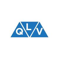 lqv abstrakt Initiale Logo Design auf Weiß Hintergrund. lqv kreativ Initialen Brief Logo Konzept. vektor