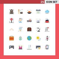 25 kreativ ikoner modern tecken och symboler av schema datum wellness kalender vadas redigerbar vektor design element