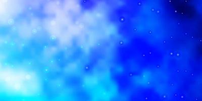 hellblauer Hintergrund mit Sternen vektor