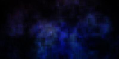 dunkelblauer Hintergrund mit Quadraten vektor
