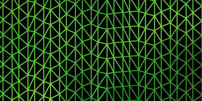 geometrisches polygonales Layout des hellgrünen, gelben Vektors. vektor