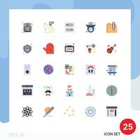 25 kreativ Symbole modern Zeichen und Symbole von Inhalt Clever Tab Fernbedienung cctv editierbar Vektor Design Elemente