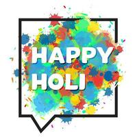 Happy Holi Festival vektor