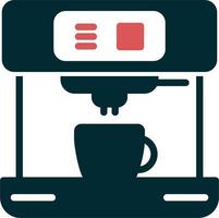 Vektorsymbol für Kaffeemaschine vektor